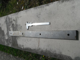 Noże nóż do gilotyny 688 x 53 x 14 mm 280/41 Baildon 1636