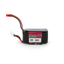Pakiet Li-Pol 3E Model Max Force 900 mAh 25C 3S 11.1V