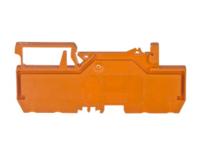 Złączka szynowa 4-przewodowa 2,5mm2 pomarańczowa 280-835 /100szt./