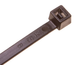 Opaska kablowa 160x4,5 czarna UV BMN1648E /100szt./