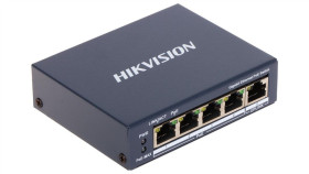 Switch Poe Ds-3E0505p-E 4-Portowy Hikvision