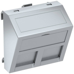 Obsługa technologii dane OBO Bettermann, 6119242, aluminiowy, (S x W x G) 45 x 45 x 26 mm