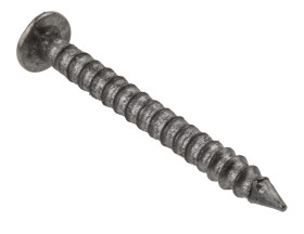 Gwoździe pierścieniowe, typ gwoździa: Pierścieniowy, śr.: 2mm, dł.: 25mm, Jasne, Stalowe