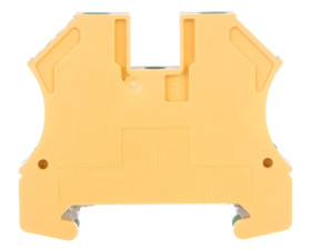 Złączka szynowa ochronna PE 6mm2 żółto-zielona WPE 6 1010200000