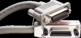 12401.1-2M-P GPIB cable, straight outlet, 2 m