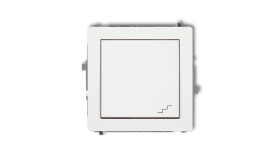 Deco Mechanizm Łącznika Schodowego, Biały Mat 25Dwp-3