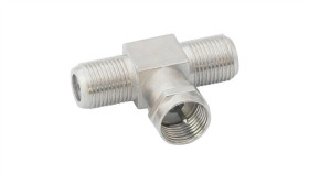 Redukcja 2Gn.F/Wt.F, Trójnik 2Gniazda F Na Wtyk F