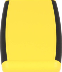 ABS handheld enclosure, (L x W x H) 117 x 79 x 24 mm, yellow, IP54, 1553BYLBK