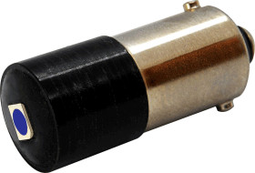 Lampka kontrolna Niebieski 12-60V ac/dc BA9s LED średnica 10mm długość 25.5mm