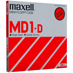 5.25" Diskettes MD1-D "Maxell" 2 Pack