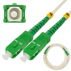 Patchcord światłowodowy FO SM SC/APC-SC/APC simplex 9/125 G.657A1 10m