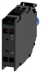 Oprawka blok LED 3 kolory czerwony-żółty-zielony 24V AC-DC montaż czołowy przył sprężynowe SIRIUS ACT 3SU1401-1BB24-3AA0