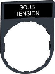 Label holder, for control and signal devices, ZBY2126