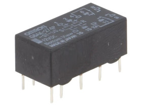 Przekaźnik: elektromagnetyczny DPDT Ucewki: 12VDC 0,5A/125VAC G6AK-274P-ST-US 12VDC