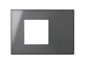 AXOLUTE Ramka 1 pojedyncza prostokątna AIR 2 modułowy antracyt HW4819HS LEGRAND