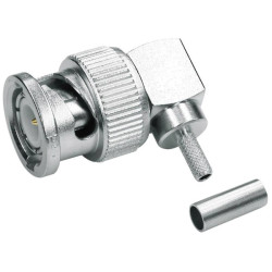 Telegartner 100023460 BNC Plug 75 &#x3A9; Straight Signal/Data/Video Use