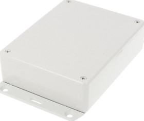 ABS enclosure, (L x W x H) 120 x 94 x 34 mm, light gray (RAL 7035), IP54, 1591GF2SGY
