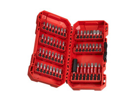 Zestaw bitów udarowych Shockwave do śrub płaskich Phillips Pozidriv Torx i Hex (56 szt.) 4932492006 MILWAUKEE