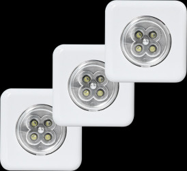 27700092 Mobile LED-Leuchte Triplex, 6500 K, 3x, weiß