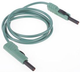 973646104, PA, PVC, 16A, 30 V ac, 60V dc, kolor: Zielony, dł. 1m, -15→ +70 °C., Hirschmann Test & Measurement