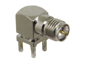 Złącze koncentryczne Montaż na płytce drukowanej Żeński typ złącza Złącze SMA 12.4GHz Przepust typ kabla Koncentryczny