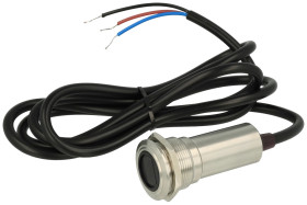 Przełącznik; optyczny; zbliżeniowy; 22D10BYSS/NG; OFF-(ON); 1 tor; podświetlenie LED 6-24V; zielony; monostabilny; na panel; 300