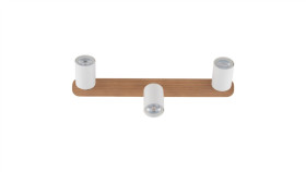 Lampa Sufitowa Dixie White 3Xgx53 Mlp7540 Milagro