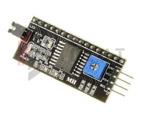 Moduł I2C wyświetlacza LCD 1602 konwerter Arduino 2004 HD4478