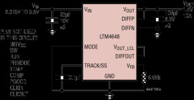 Low V, 10A Step-Down μModule Regulator