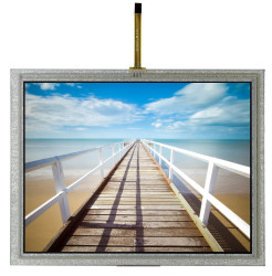 Wyświetlacz LCD TFT 8cal XGA 1024 x 768pikseli LCD Backlight HDMI I/F Tak RS PRO Rezystywny