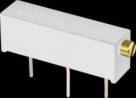 3006P-7-203LF Spindle trimmer, 15 gears, 20 kOhm, linear