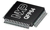 MCF51AC 32-bit MCU, ColdFire V1 core, 256KB Flash, 50MHz, QFP 64