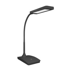 TOPAZ LED DIM 6W. lampka biurkowa. 360lm. 3000K. czarna. funkcja ściemniania OR-LB-1535/B