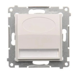 Simon 54 Oprawa oświetleniowa LED 14V DC 0,4W białe neutralne 4200K biały DOS14B.01/11