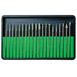 Komplet frezów diamentowych 20sz