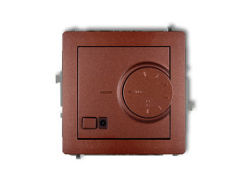 DECO Regulator temperatury z czujnikiem powietrznym brązowy metalik 9DRT-2 KARLIK