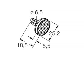 Odbłyśnik do czujnika fotoelektrycznego Odbłyśnik do czujnika fotoelektrycznego Banner do Czujnik serii VALU-BEAM 915