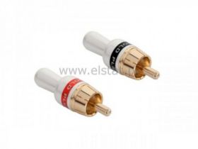 RCA WT złoto - perłowy RCA GOLD PLUG kpl.2szt