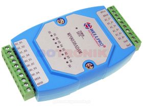 WP9038ADAM 6AI/4DI/4DO 0-20mA/4-20mA wejście analogowe / RS485 Modbus RTU