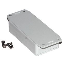 1591AF2GY Hammond Multipurpose Grey FRABS Enclosure Flanged Base 100 x 50 x 25mm