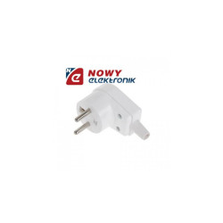 Wtyk Sieciowy WT-20s 16A Biały Elgotech