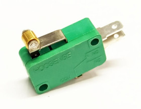 Przełącznik krańcowy z dźwignią 15mm z rolką, styk NO-NC wspólny pin
