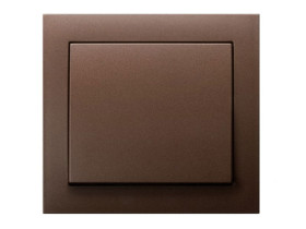 KIER Wyłącznik pojedynczy brązowy metalik ŁP-1W/52 OSPEL