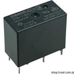 G5Q-1-EU-DC24 Relay 24VDC 3A 2.88 KOhm THT OMRON