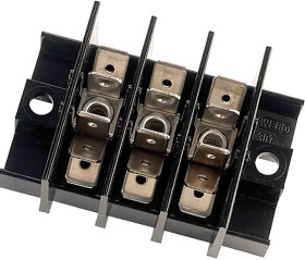 Blok zacisków 3-pinowe, raster 11 6-rzędowe, 25A, 400 V