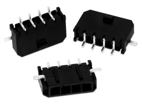 Listwa stykowa PCB 2-pinowe WR-MPC3 raster: 3 mm Kąt prosty 1-rzędowe Wurth Elektronik Powierzchnia250 V W osłonie