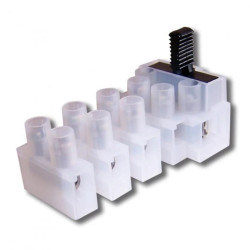 Listwa zaciskowa 1106-F/5P - (5-polowa z uchwytem bezpiecznika)