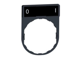 RAMKA DO ETYK.8X27MMCZ.LUB CZER.TŁO"O-I"