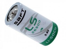 Bateria ( litowa ) 3,6V LS 26500 R14 7700mAh