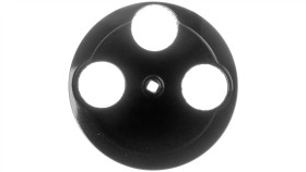 1930 Element Centralny Do Gniazda Antenowego 3-Wyjściowego Czarny 106421